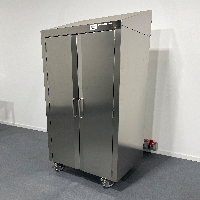 Stainless Steel Cabinet Storage with 2 doors - Carts, Racking, and Shelving image 1